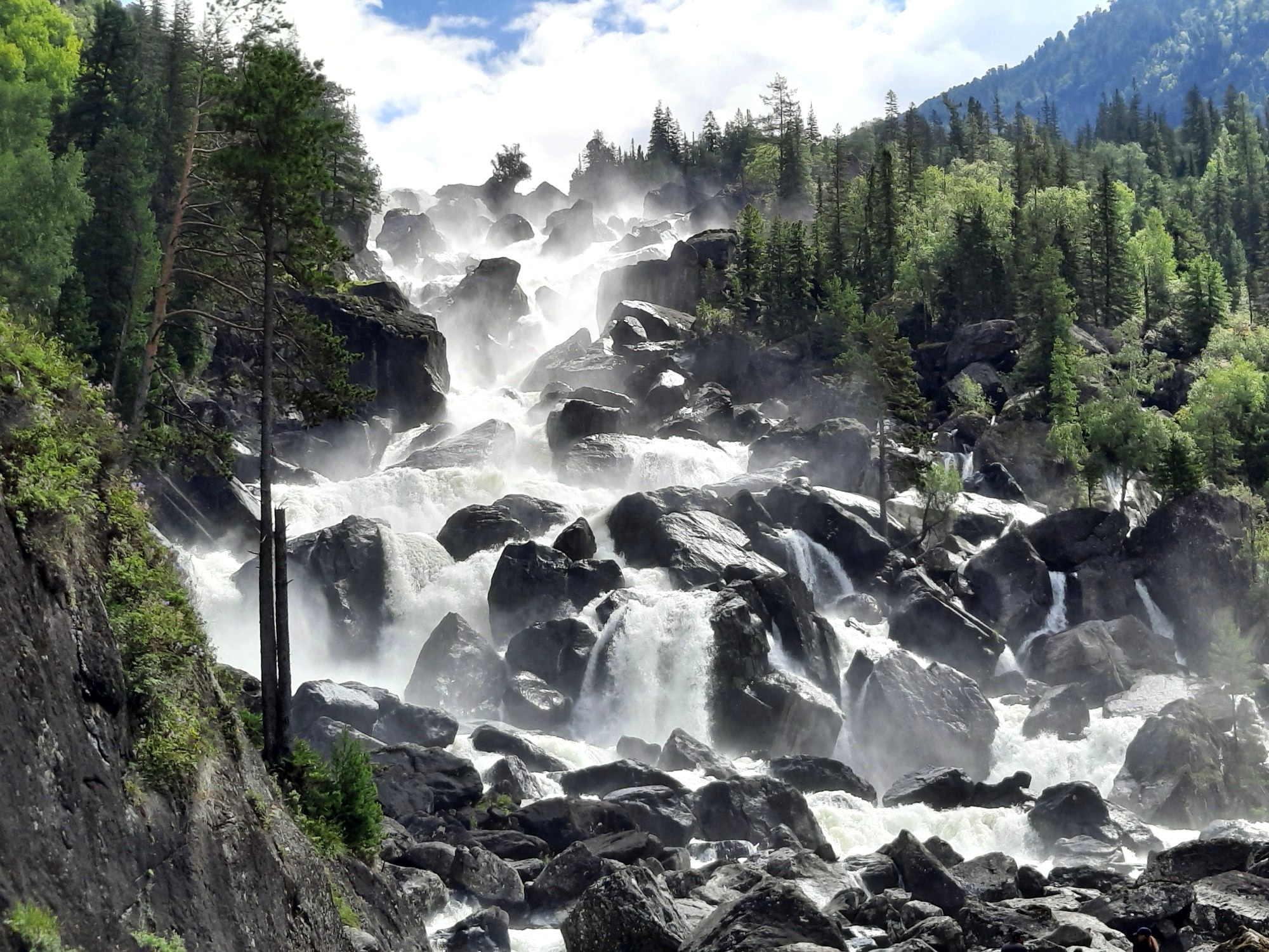 Водоскат Учар или Неприступный