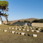 Русский участок на союзническом кладбище вблизи г. Мудрос  на острове Лемнос